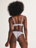 Ensemble Savage x Fenty Dentelle Blanche Florale