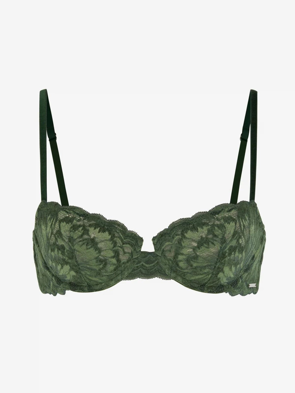 Soutien-Gorge Savage x Fenty Balconnet Dentelle Vert Kaki Camouflage