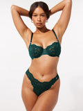 Ensemble Savage x Fenty Dentelle Vert Émeraude Foncé
