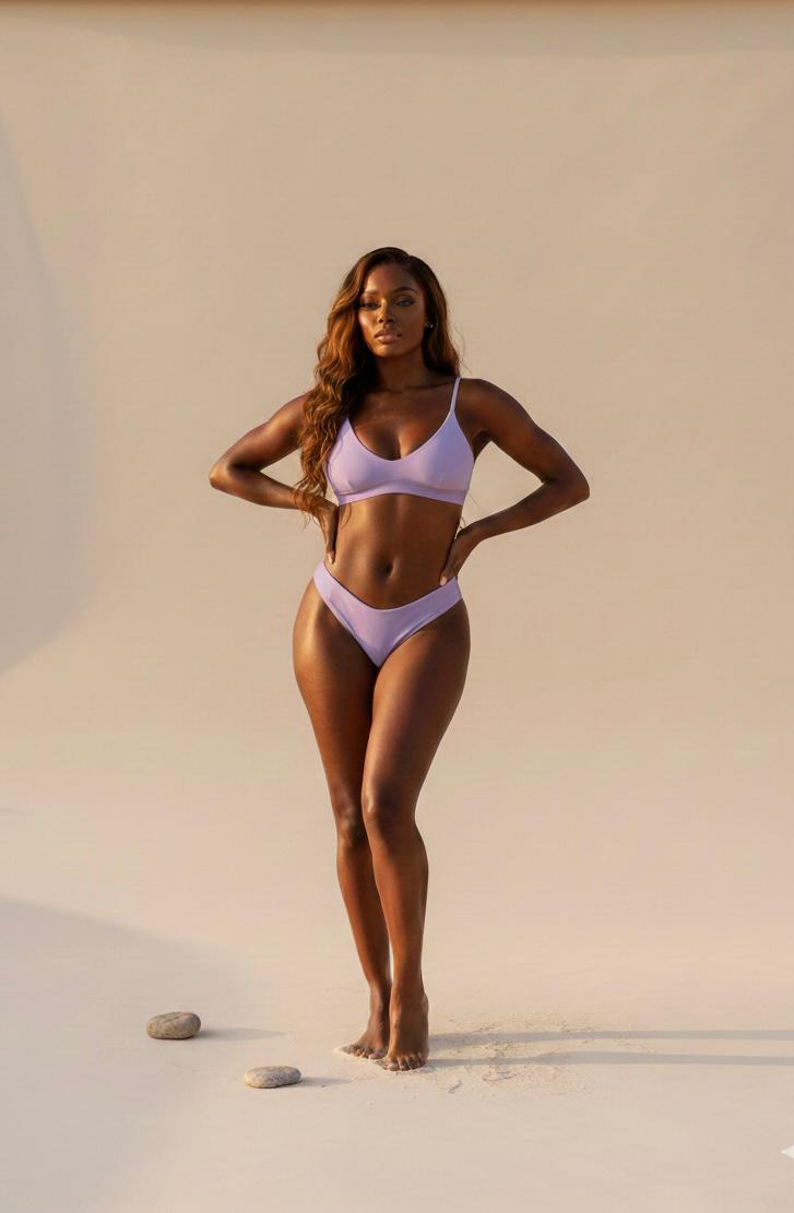 Ensemble Maillot de Bain Lilas