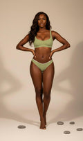 Ensemble Maillot de Bain Vert Pistache